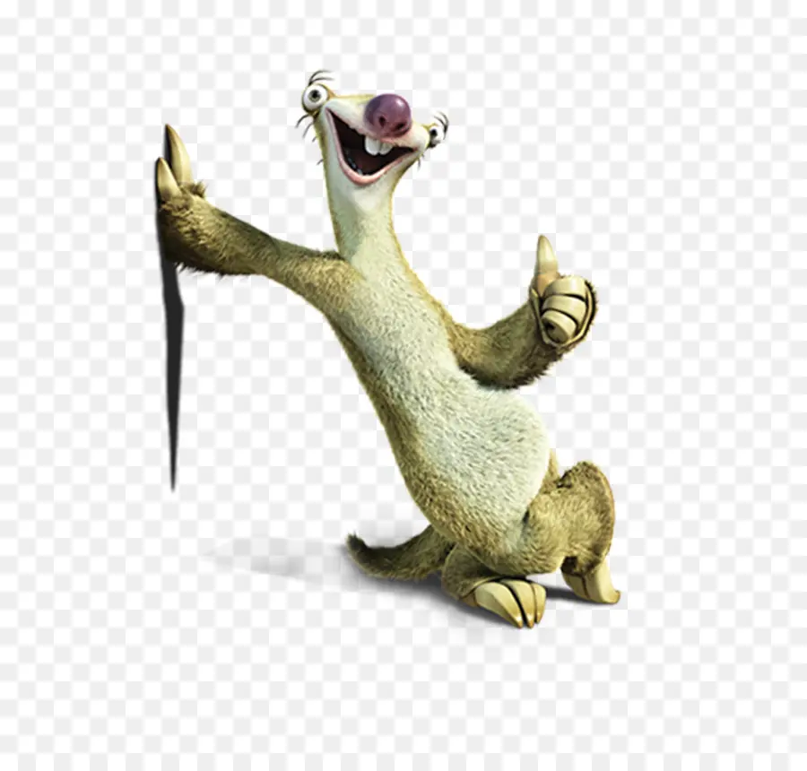 Sid The Sloth，ยุคน้ำแข็ง PNG