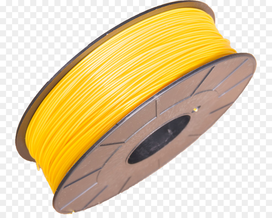 สีเหลือง，3 มิติการพิมพ์ Filament PNG