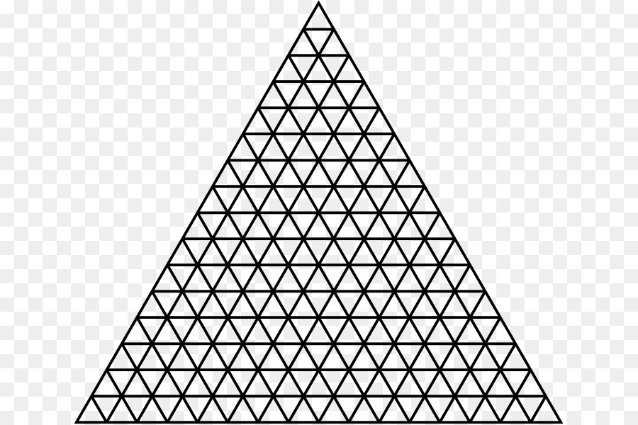 สามเหลี่ยม，ภาพหลายเหลี่ยมโครงร่าง PNG