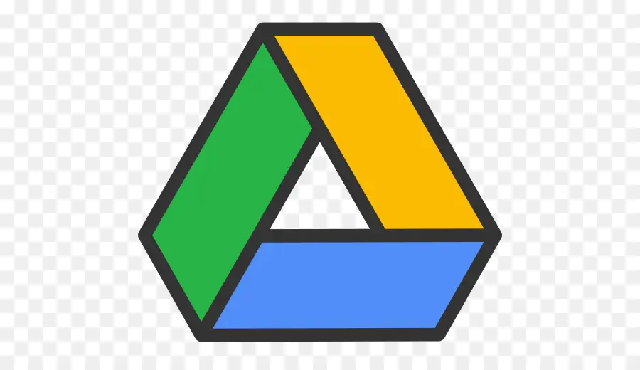 โลโก้ Google Drive，ไอคอน PNG