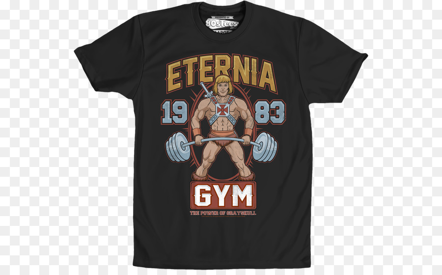 เสื้อยืด Eternia Gym，2526 PNG