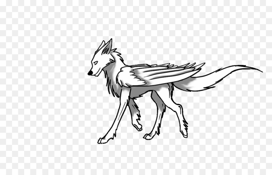 Wolf Sketch，สุนัข PNG