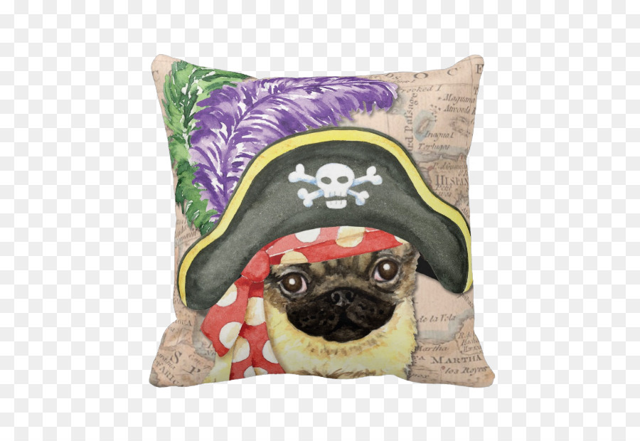 Pug，ขว้างหมอน PNG