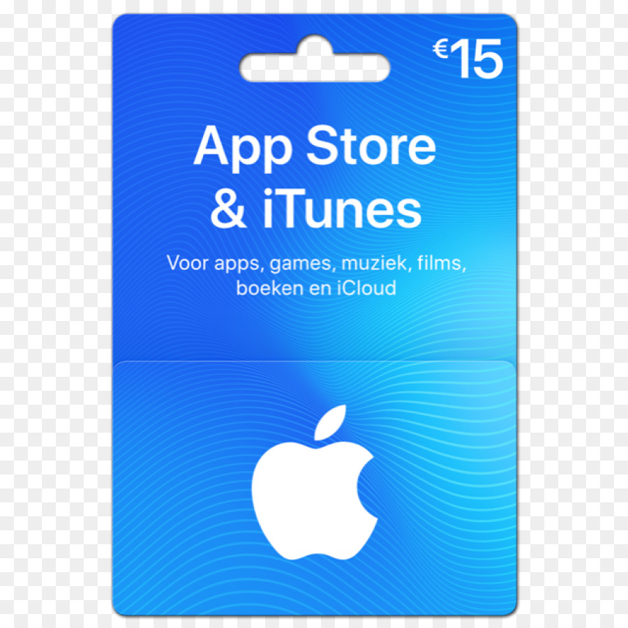 การ์ด App Store Itunes，€ 15 PNG