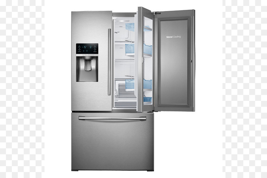 Samsung Rf23htedbsr อเมริกันแสดง Fridgefreezer，ตู้เย็น PNG