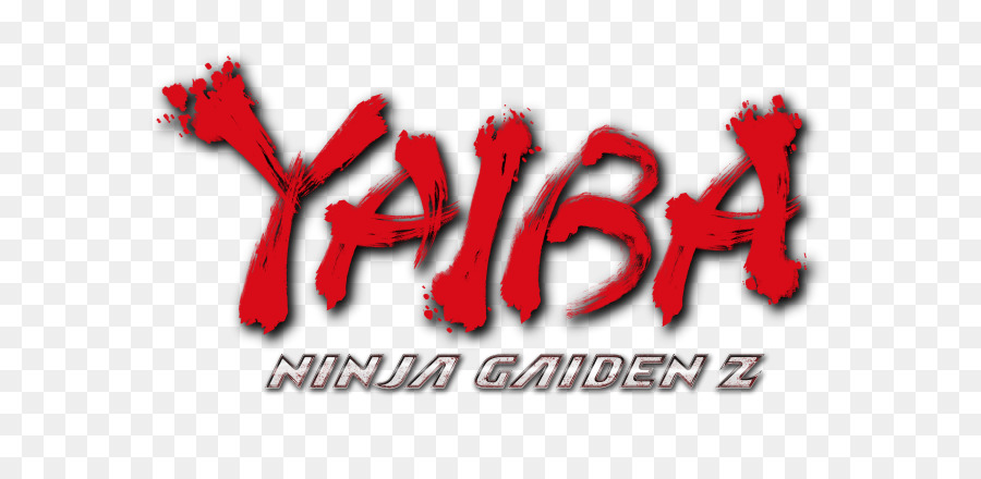 โลโก้ Yaiba Ninja Gaiden Z，เกม PNG