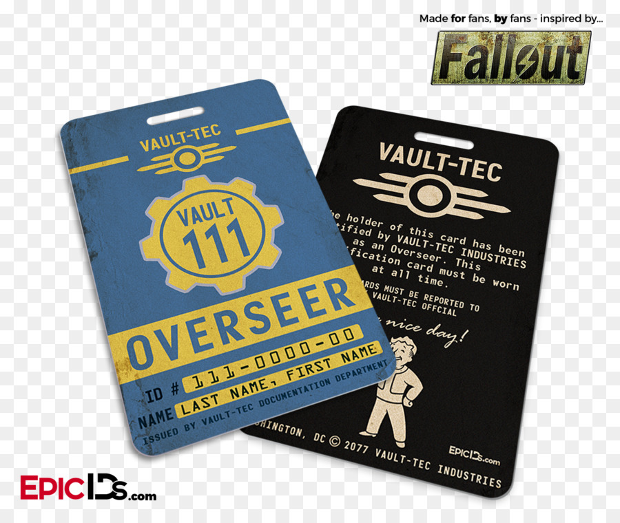 บัตรประชาชน Vault Tec，หลุมฝังศพ PNG