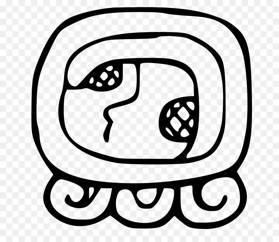 Mayan Glyph，โบราณ PNG