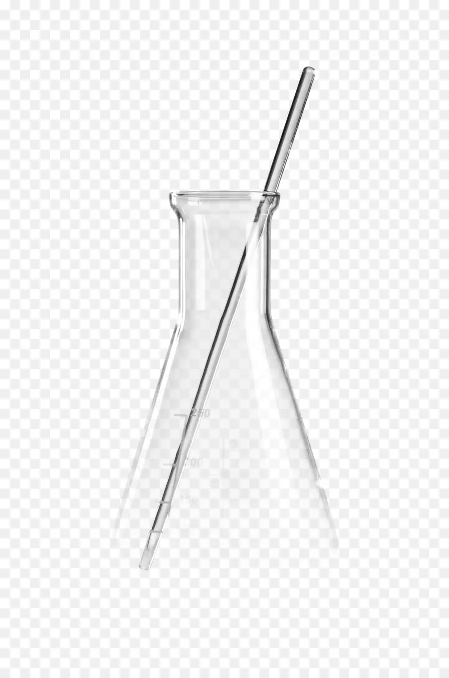 Flask Erlenmeyer，กระจก PNG