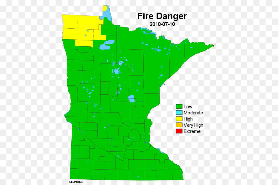 มินเนโซต้า，แผนที่ PNG