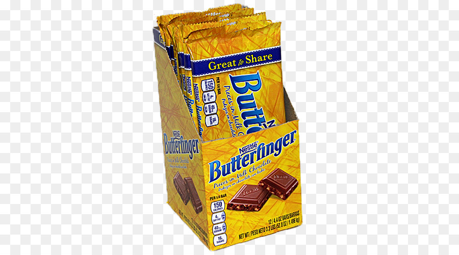 ช็อคโกแลบาร์，Butterfinger PNG