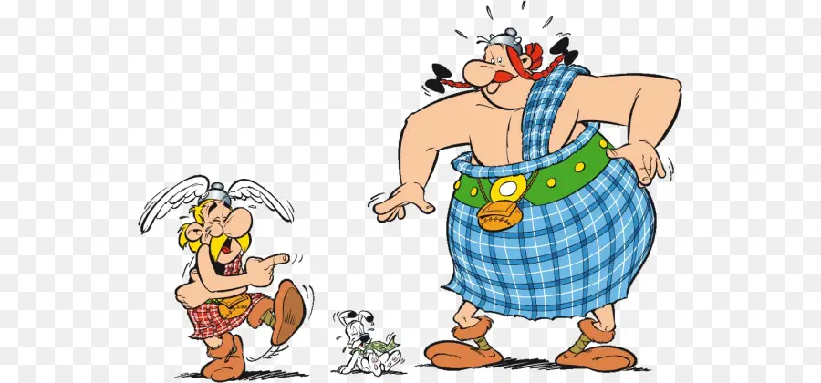 Asterix และ Obelix，การ์ตูน PNG