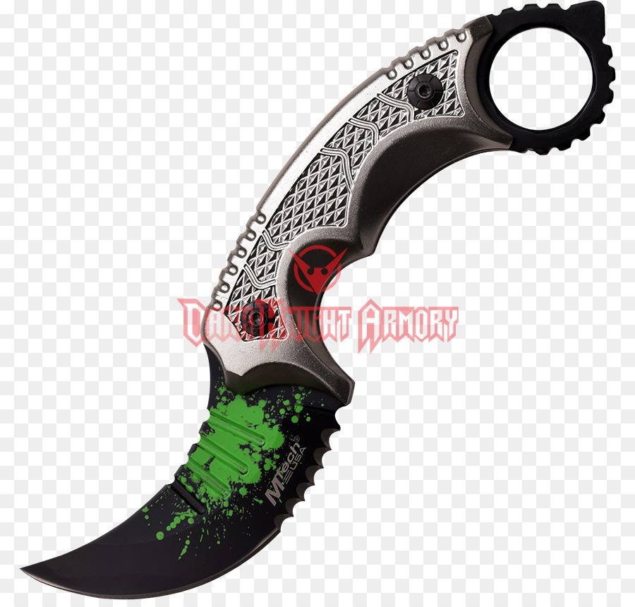 มีด Karambit，ใบมีด PNG