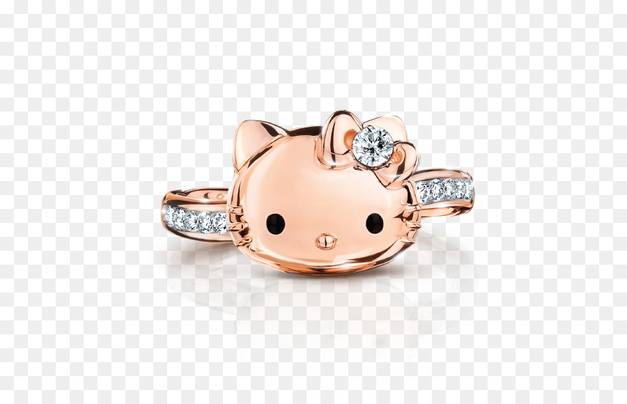 Hello Kitty Ring，เครื่องประดับ PNG