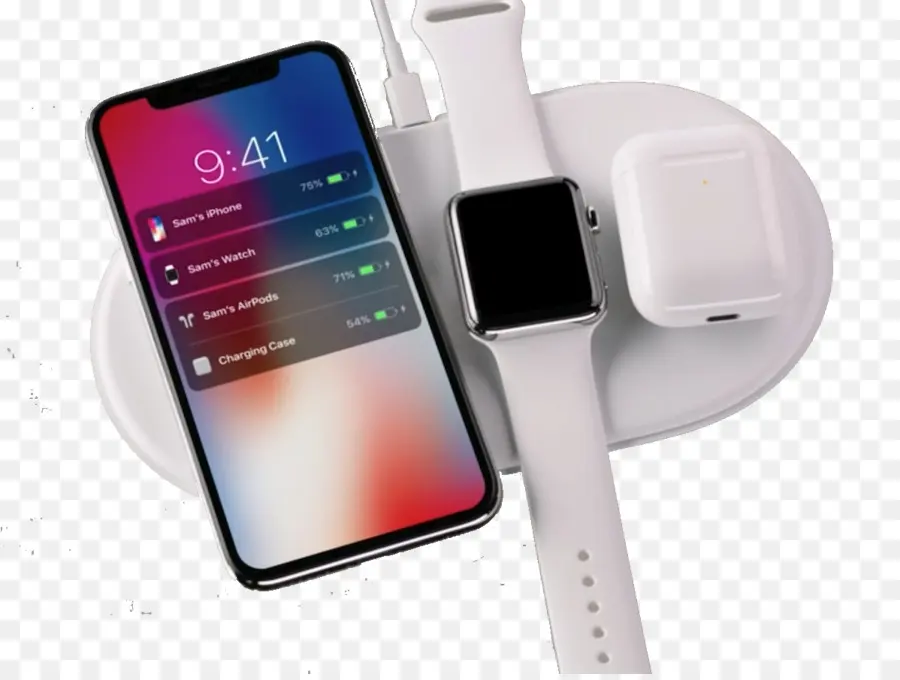 Iphone และ Apple Watch，การชาร์จ PNG