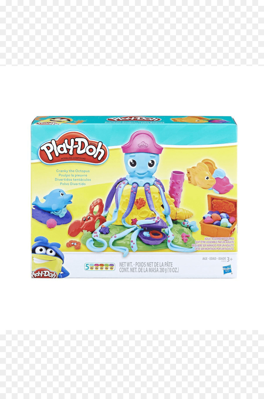 Playdoh，ปลาหมึก PNG