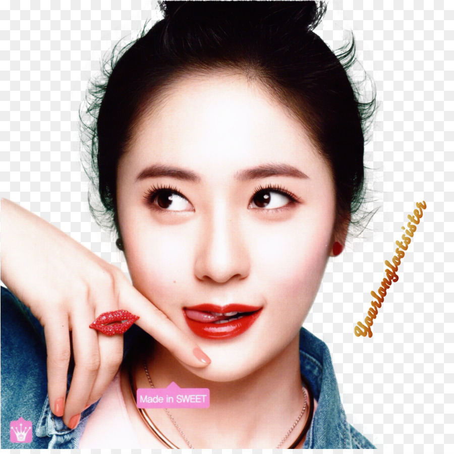 Krystal จอง，ริมฝีปาก PNG