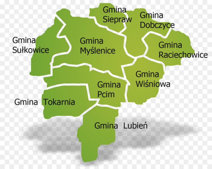 ที่ Municipality ของ Dobczyce，แผนที่ PNG