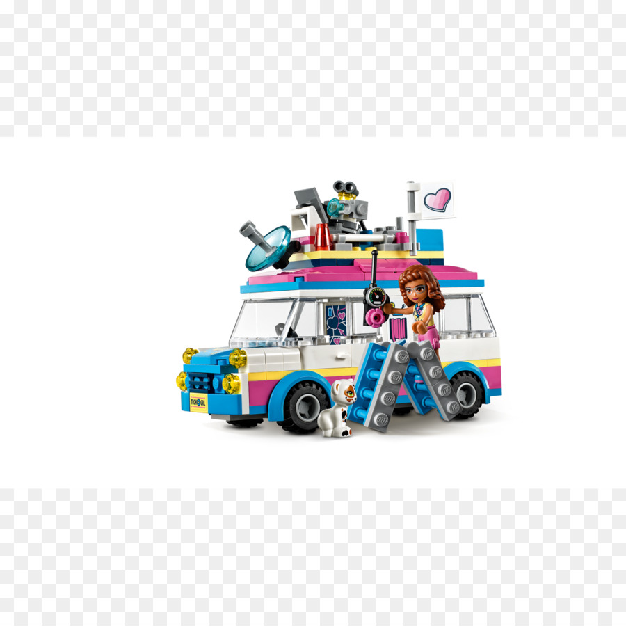 Lego 41333 นเพื่อนกันโอลิเวียเป็นภารกิจถ，รถ PNG