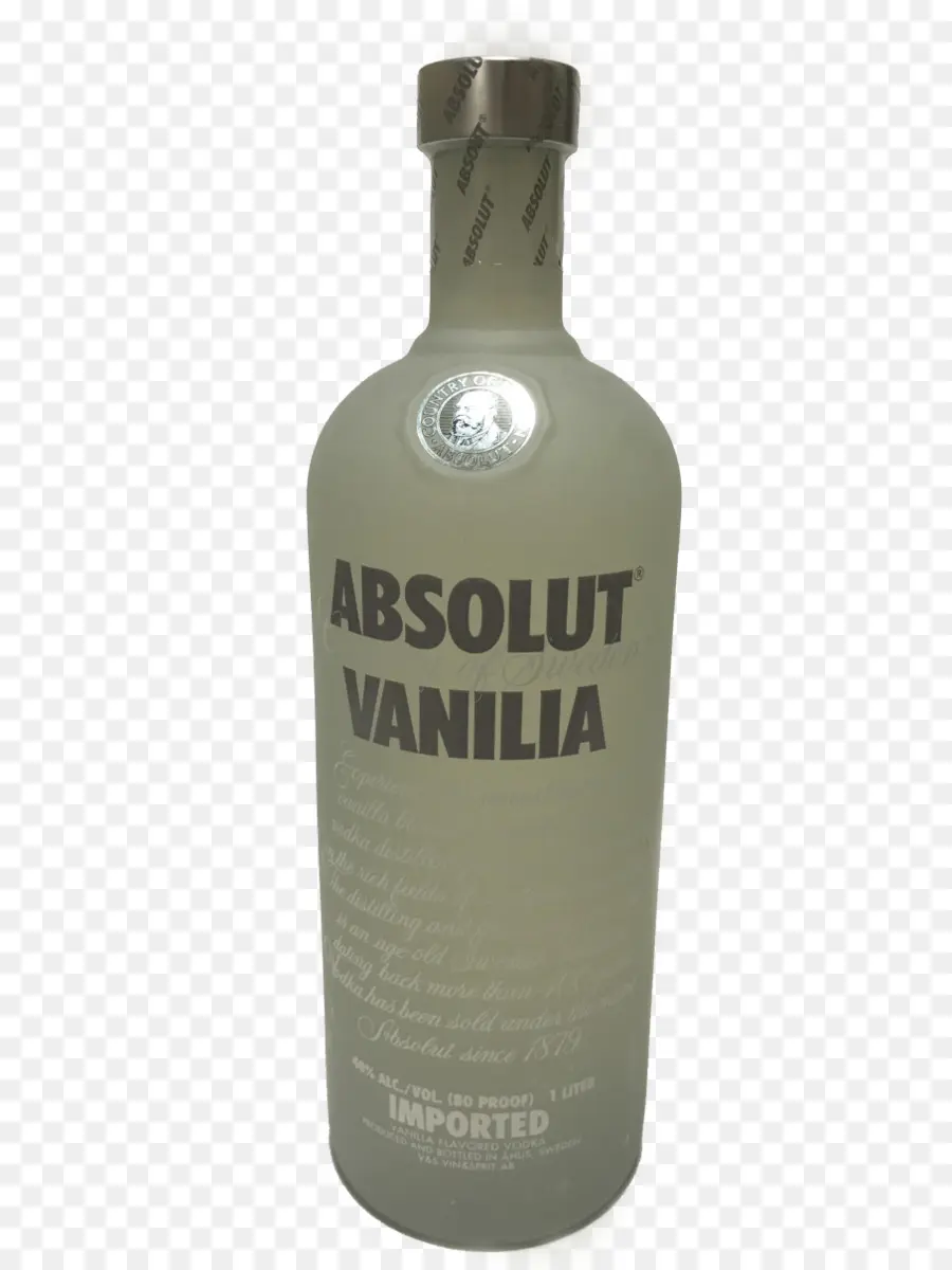 ขวด Absolut Vanilia，วอดก้า PNG