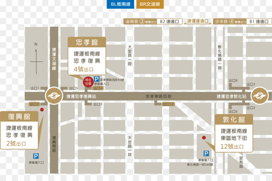 Zhongxiao ถนน，Zhongxiao Fuxing Mrt สถานี PNG