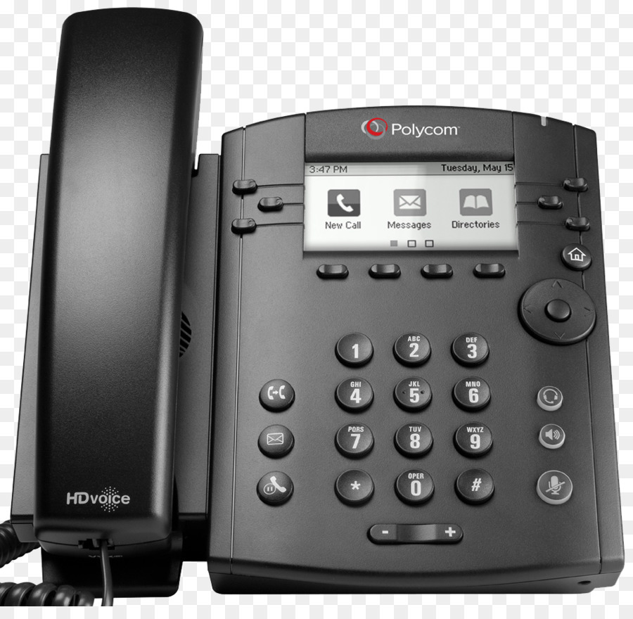 Voip โทรศัพท์，Polycom Vvx ๓๐๐ PNG