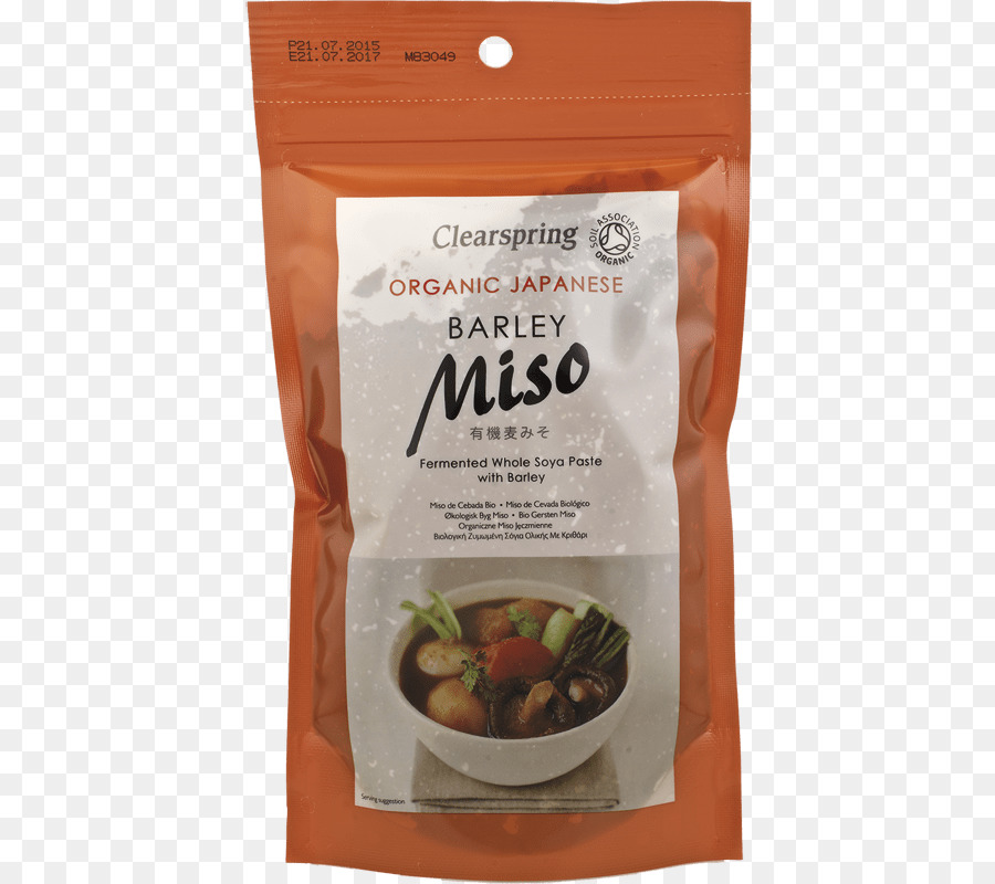 ปริมาณสารอินทรีย์อาหาร，Miso ซุป PNG