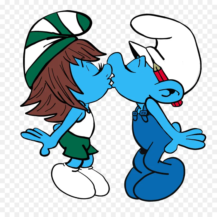 Smurfs，สีฟ้า PNG