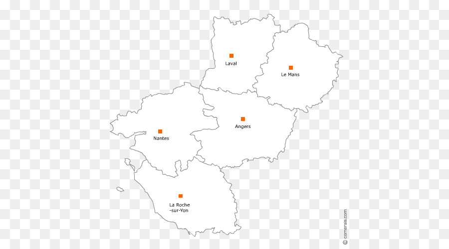 France_ Regions Kgm，แผนที่ PNG