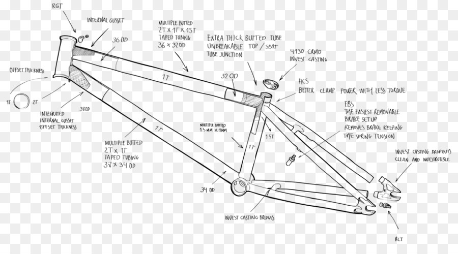 Bmx จักรยาน，จักรยาน PNG