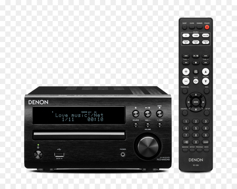 Denon，เสียงของระบบ Denon Dm40dab PNG