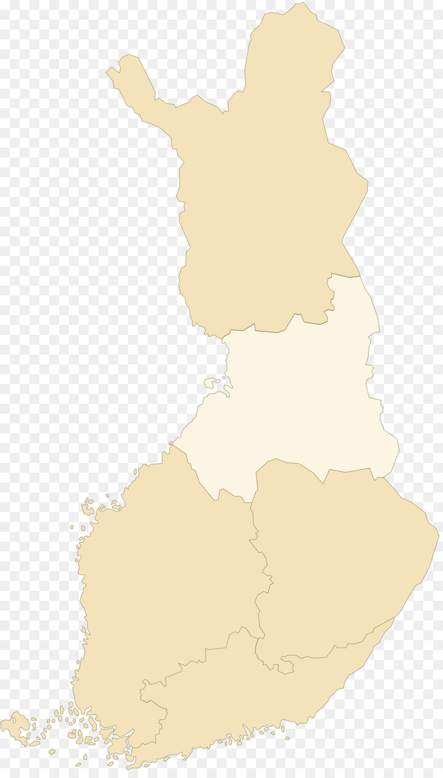 Finland_ Regions Kgm，Finland_ Regions Kgm Subregion PNG