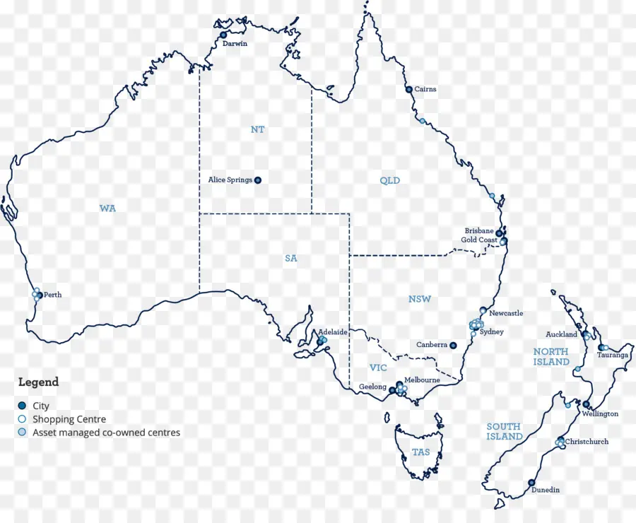 แผนที่ออสเตรเลียและนิวซีแลนด์，ประเทศ PNG