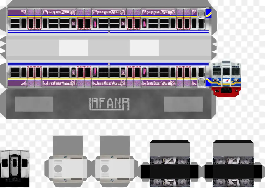 รุ่นรถไฟกระดาษ，รถไฟ PNG