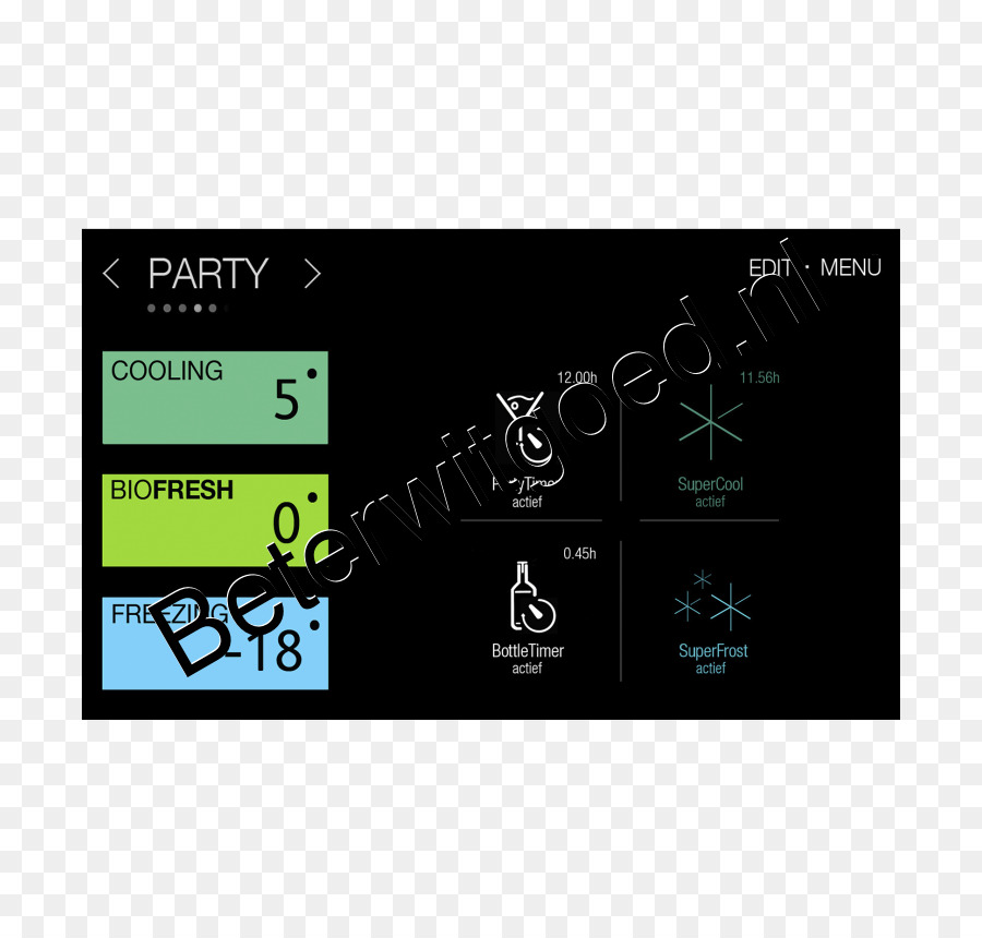 Liebherr，ตู้เย็น PNG