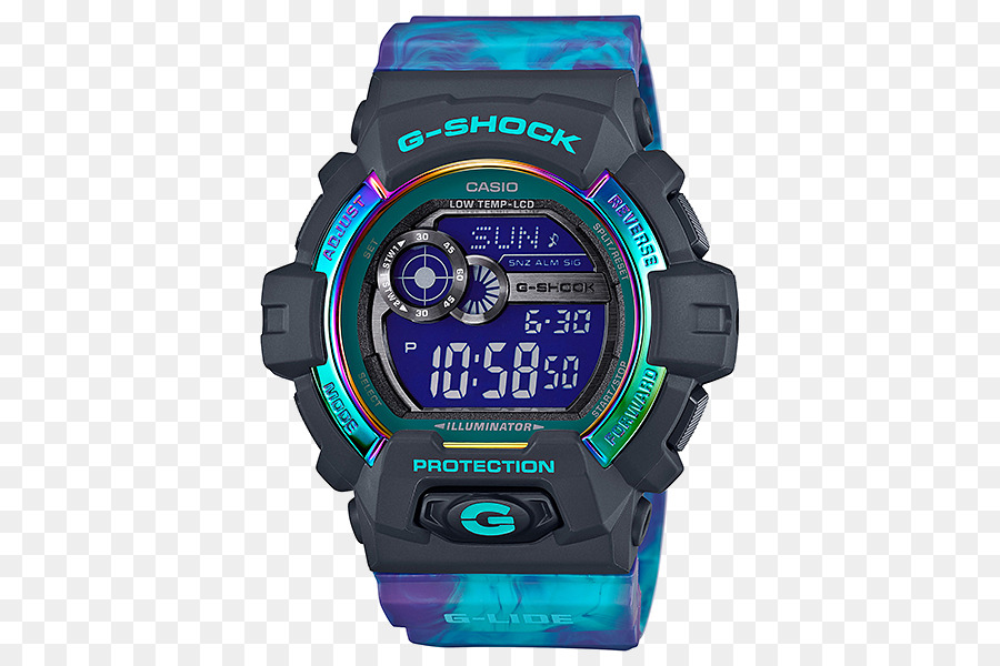 นาฬิกา G Shock สีแดง，นาฬิกา PNG