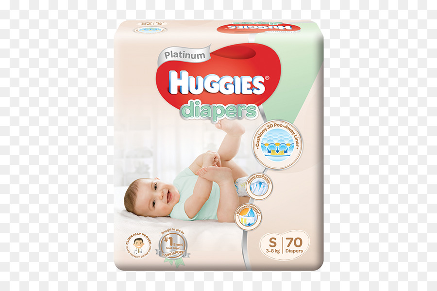 ผ้าอ้อม，Huggies PNG