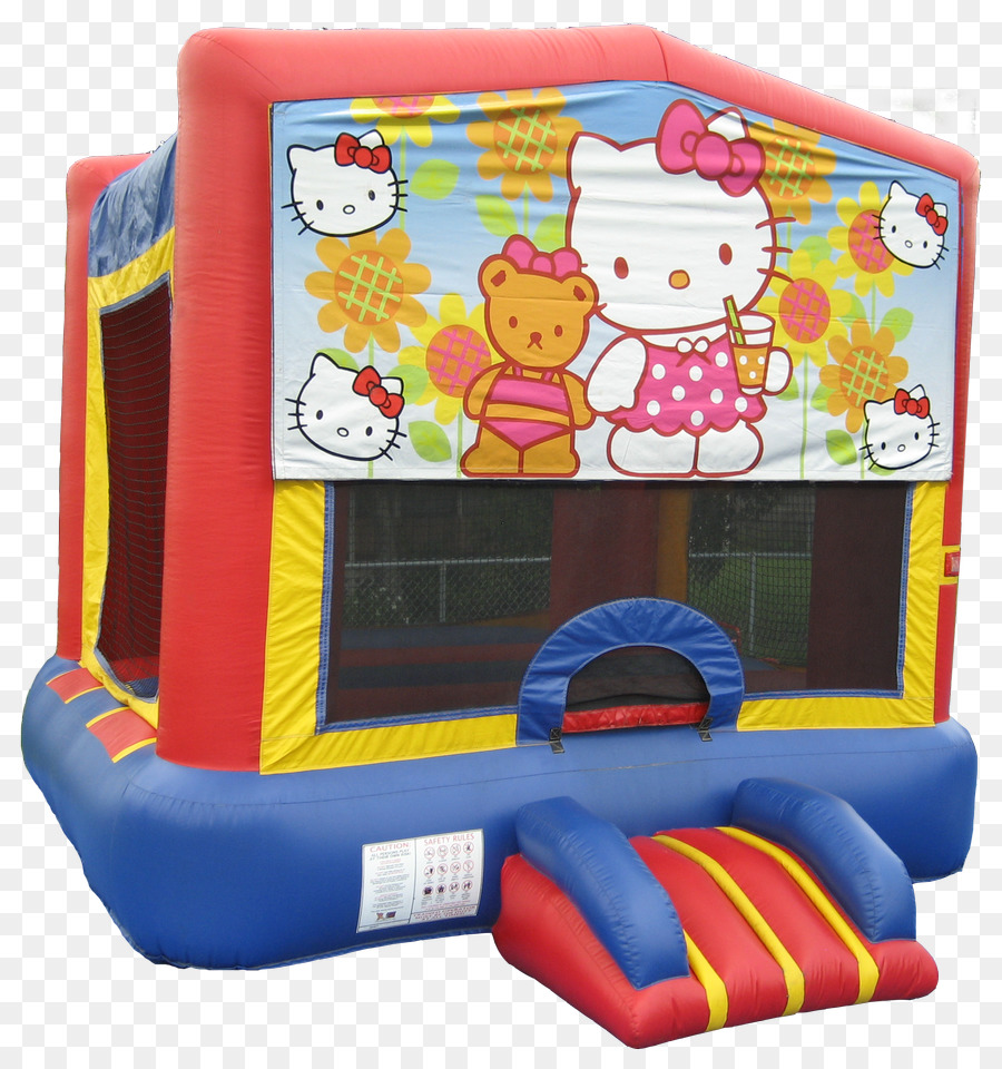 Hello Kitty Bounce House，ทำให้พองได้ PNG