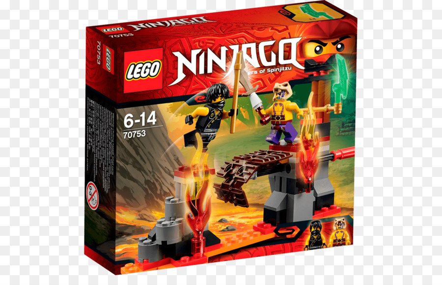 เลโก้ Ninjago，Lego Ninjago 70753 ลาวาฟอลส์ PNG