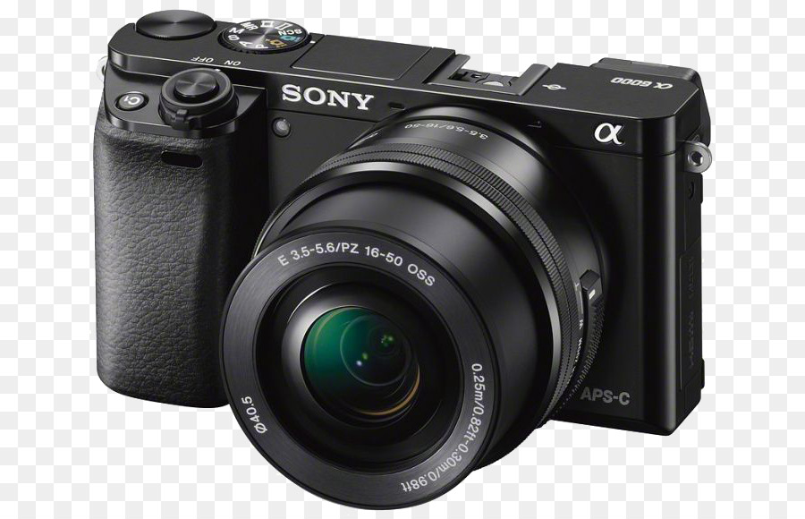 Sony α๖๐๐๐，Mirrorless Interchangeablelens กล้อง PNG