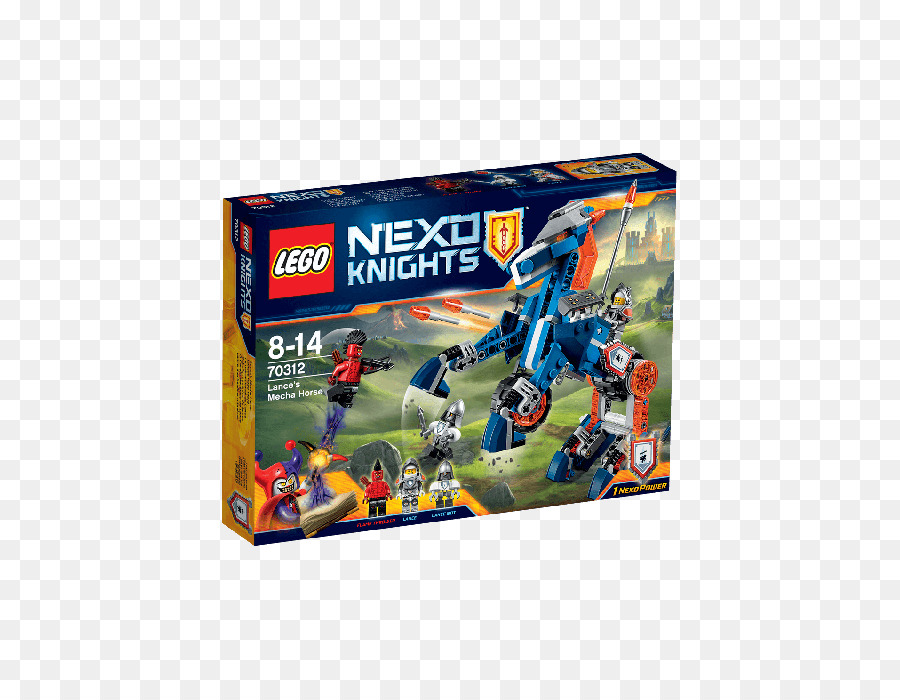 Lego 70312 Nexo อัศวินแลนซ์เป็น Mecha ม้า，Amazoncom PNG