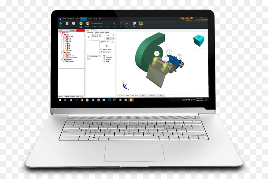 Vibration การวิเคราะห์，สั่นสะเทือน PNG