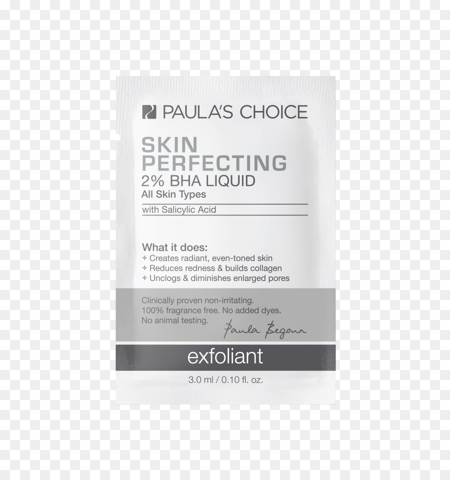 พอลล่าเป็นทางเลือกผิวหนัง Perfecting 2 Bha ของเหลว，ขัด PNG