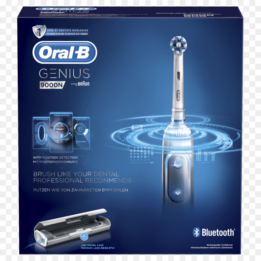 แปรงสีฟันไฟฟ้า，Oralb อัจฉริยะ 9000 PNG