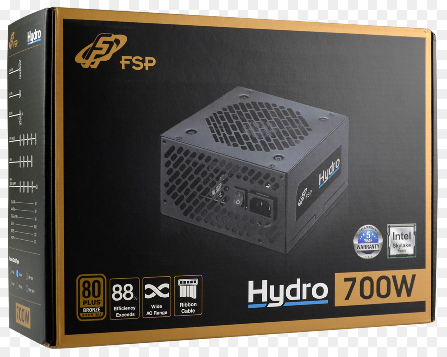 พลังงานป้อนหน่วย，Fsp 700w Hydro 88 อให้เกิดประสิทธิภาพ Meps Compliant 120mm นแฟน Atx Psu 3 ปี Warranty PNG