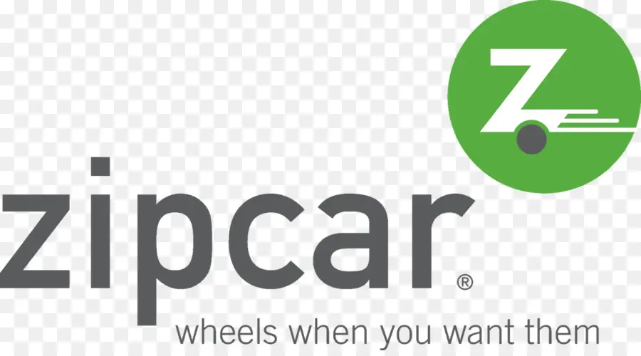 โลโก้ Zipcar，วงกลมสีเขียว PNG