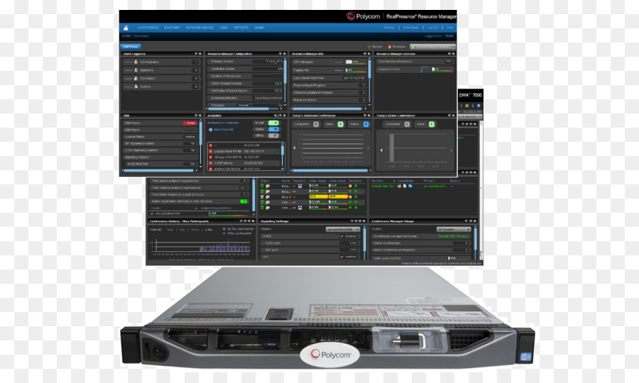 คอมพิวเตอร์เครื่องแม่ข่าย，Polycom PNG