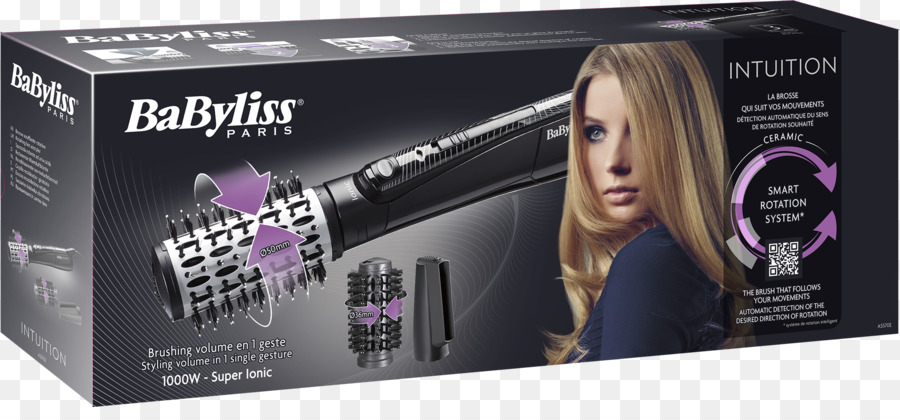 แปรง，Babyliss As570e การหยั่งรู้ได้นั้นถือ Warmluftbürste Hardwareelectronic PNG