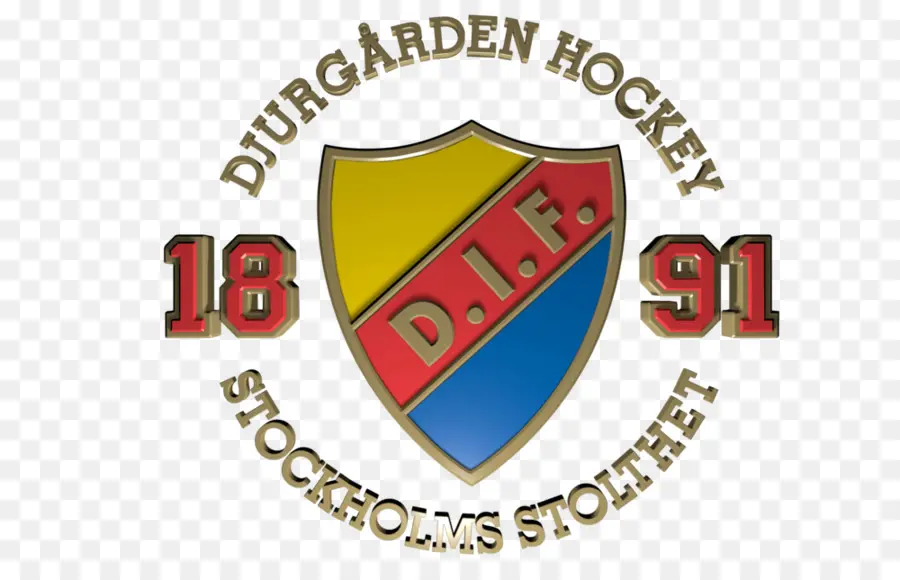 โลโก้djurgården Hockey，ฮอกกี้ PNG