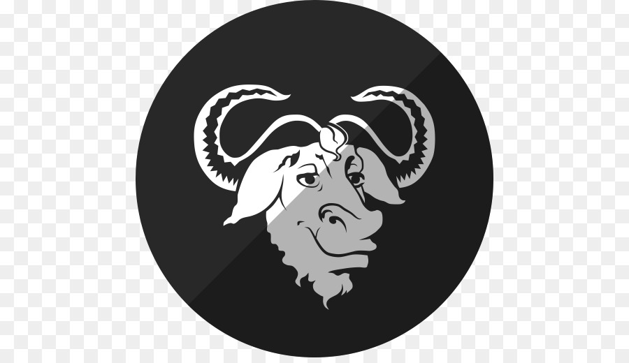 โลโก้ Gnu，ซอฟต์แวร์ฟรี PNG